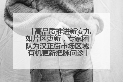 高品质推进新安九如片区更新，专家团队为汉正街市场区域有机更新把脉问诊